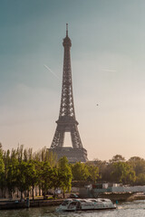 Naklejka premium Amazing view of the Eiffel Tower in Paris