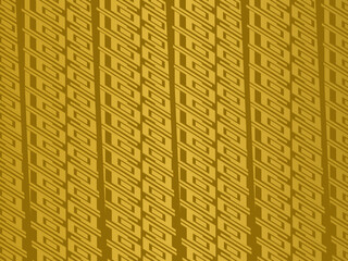 Metal pattern vector gold background. Luxury gold wallpaper.