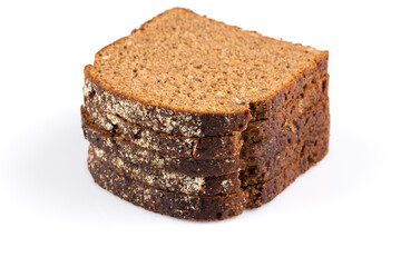 sliced of rye bread