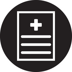 Obraz premium Checklist, healthcare, list icon