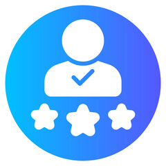 reputation gradient icon