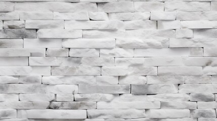 Fototapeta premium A white brick wall with some gray bricks abstract background