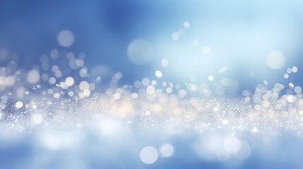 Obraz na płótnie Canvas Magical Winter Wonderland with Snowflakes
