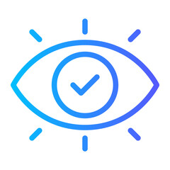 eye gradient icon