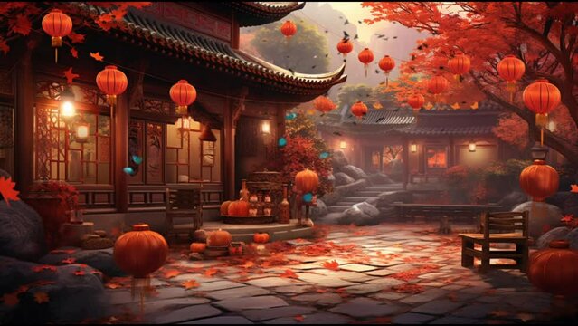 Chinese New Year concept animation   