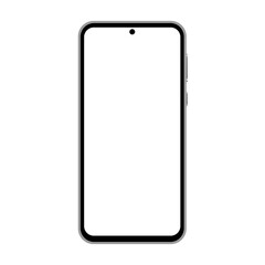 white screen smartphone illustration