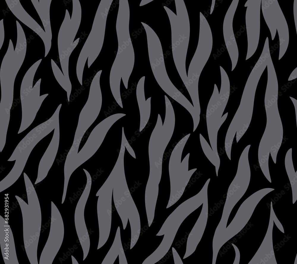 Poster Seamless zebra pattern, camouflage print.	