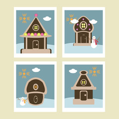 Christmas postcards