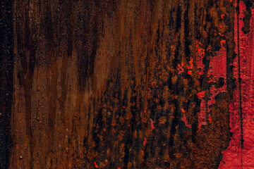 Rusty dirty metal texture abstract grunge background