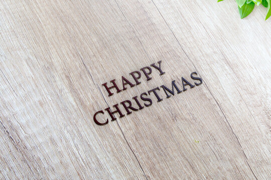 Happy Christmas Stylish Text Design illustration