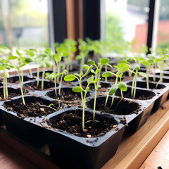 Starting seedlings indoors AI 