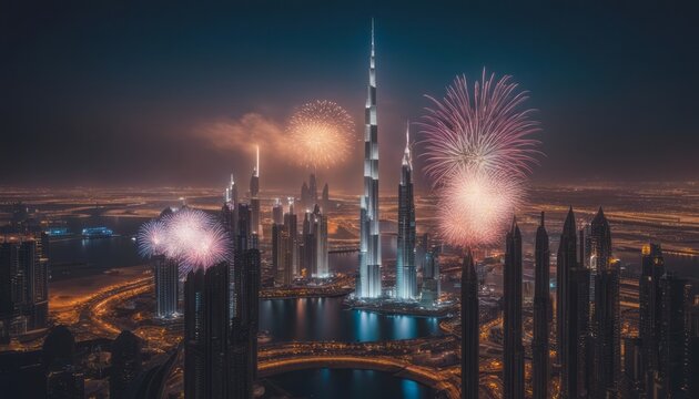 irework in dubai, uni emirate arab