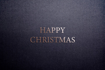 Happy Christmas Stylish Text Design illustration