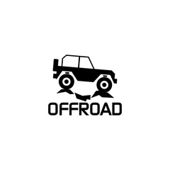 Off road truck icon isolated on transparent background