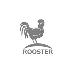 Fototapeta na wymiar Rooster icon isolated on transparent background