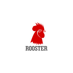 Rooster icon isolated on transparent background
