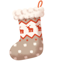 christmas stocking illustration
