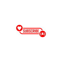 Subscribe  icon isolated on transparent background