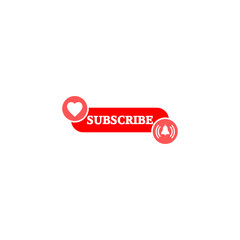 Subscribe  icon isolated on transparent background