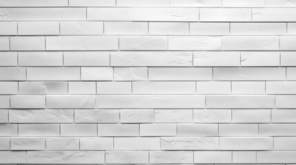 Naklejka premium modern white brick wall texture for background