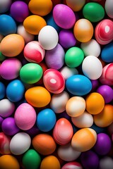 Easter eggs background