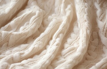 Obraz premium wool blankets, winter clothes, warm clothes, winter concept, Winter with Wool Blankets, warm cloths closeup view, blanket closeup view