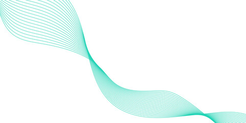  Abstract curved lines on bright background Design template for cover, business template for advertising, computer lines vector illustration. Curved wave. Abstract wave element for de