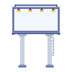 Fototapeta premium Advertising Isometric Icons