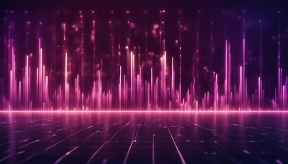 Music abstract background. Equalizer for music, showing sound waves with musical waves
