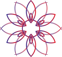 Flower Mandala. Vintage decorative elements. Oriental pattern, vector illustration. Islam, Arabic, Indian, moroccan,spain, turkish, pakistan, chinese, mystic, ottoman motifs. Coloring book page