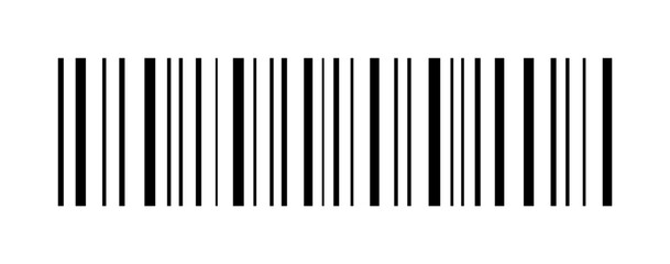 Barcode vector. barcode icon isolated on white background
