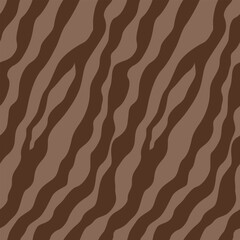 Seamless pattern with animal skin texture. Mammals fur printable background vector illustration