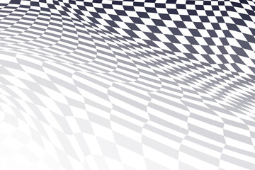 Obraz premium flat checkered distortion dynamic fade out texture