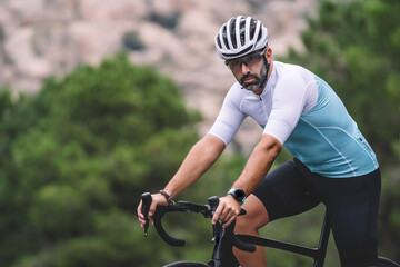 Mountain road biking