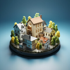 real estate and Property insurance and security concept, in high quality