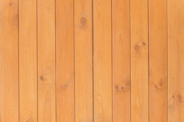 Naklejka premium Vertical Lines Stripes Wooden Planks Fence Texture Floor Table Background Surface Wood Natural Color Brown