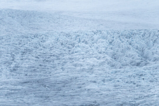 Textured ice landscape at Vatnaj&Atilde;&para;kull National Park