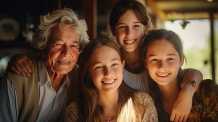 Obraz premium portrait of a family