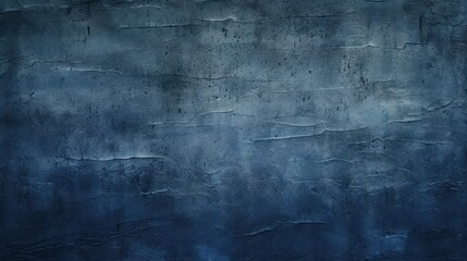Fototapeta premium Abstract background of a shabby concrete wall with dark blue colors and weathered pieces.