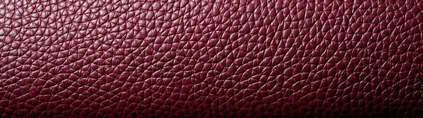 Luxurious Dark Red Leather Texture