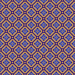 Multi color seamless abstract pattern. Background and backdrop. Multi Colored. Colorful ornamental design. Colored mosaic ornaments. Vector graphic illustration. EPS10.