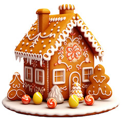 Christmas gingerbread (house) 02