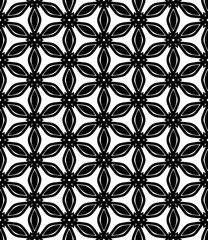 Black seamless abstract pattern. Overlay for background and backdrop. Ornamental design. PNG graphic illustration with transparent background.