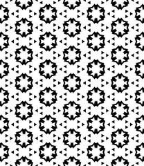 Black seamless abstract pattern. Overlay for background and backdrop. Ornamental design. PNG graphic illustration with transparent background.