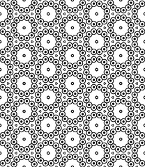 Black seamless abstract pattern. Overlay for background and backdrop. Ornamental design. PNG graphic illustration with transparent background.
