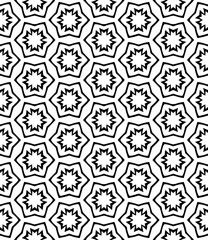 Black seamless abstract pattern. Overlay for background and backdrop. Ornamental design. PNG graphic illustration with transparent background.
