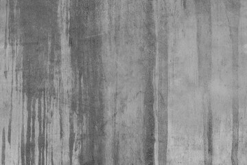 Dirty streaks dark paint grey wall surface abstract pattern old gray