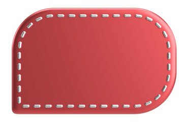 Price tag. Price label. 3D illustration.