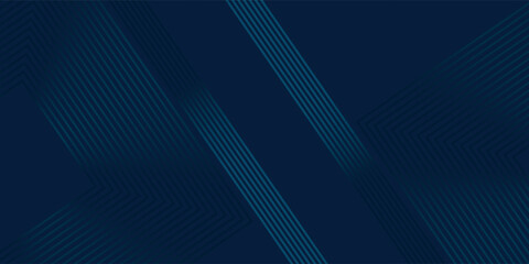 Dark blue background. Modern line stripes curve abstract presentation background. Luxury paper cut background. Abstract decoration, golden pattern, halftone gradients, 3d Vector illustration