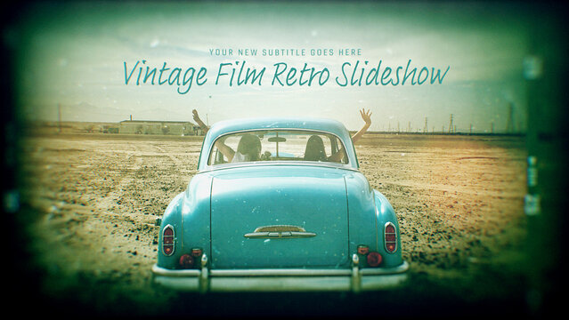 Vintage Film Retro Slideshow